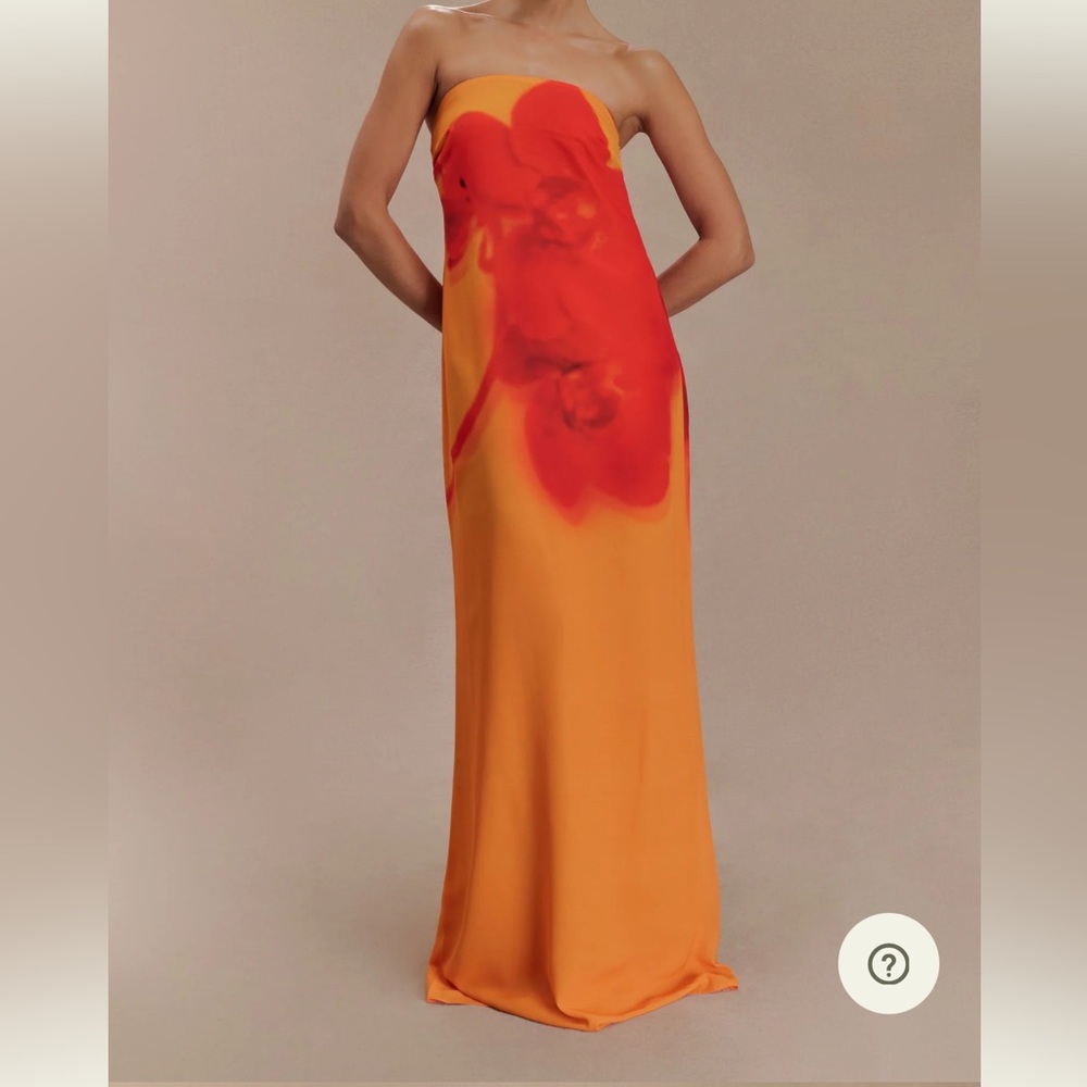 Meshki Amaya Dress in Koi Orchid Print